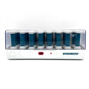 Windmere SS-242R 24-Piece Hot Roller Set Curlers with Clips Dual Heat Settings